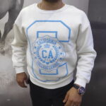 Oversize California Baskılı Sweatshirt